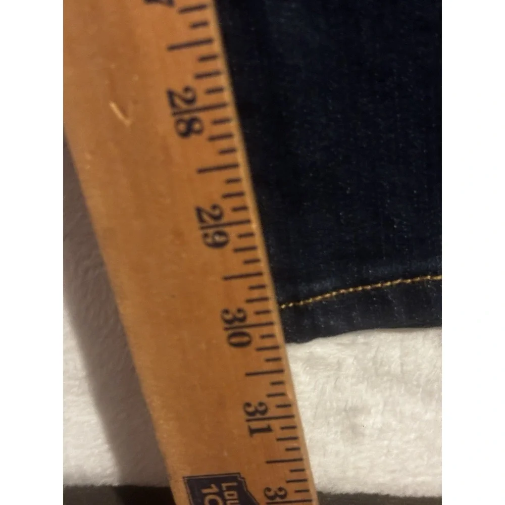 Old‎ Navy Famous Jeans Women's 14 Regular Dark Wash Blue Denim Original Straight